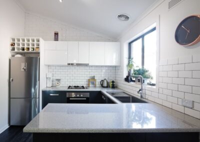 tiled kitchen wall in Waterfall NSW