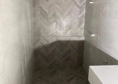 herringbone tiler sydney